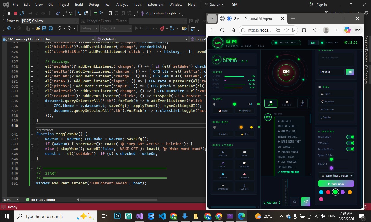 GM  Personal AI Agent