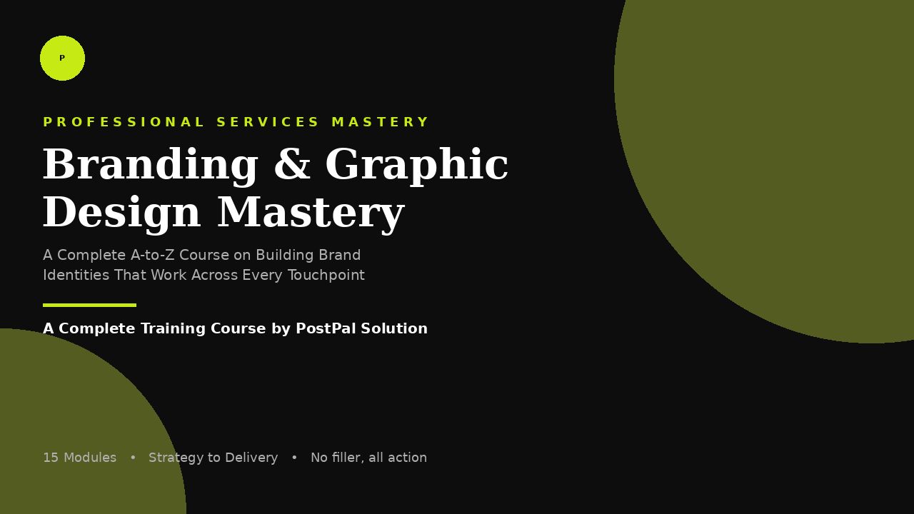 Branding & Graphic Design Mastery 2026 Edition