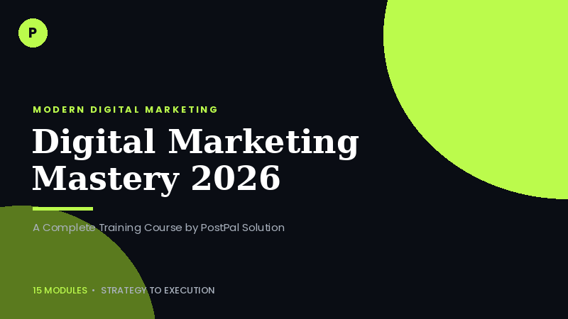 Digital Marketing Mastery 2026 Edition