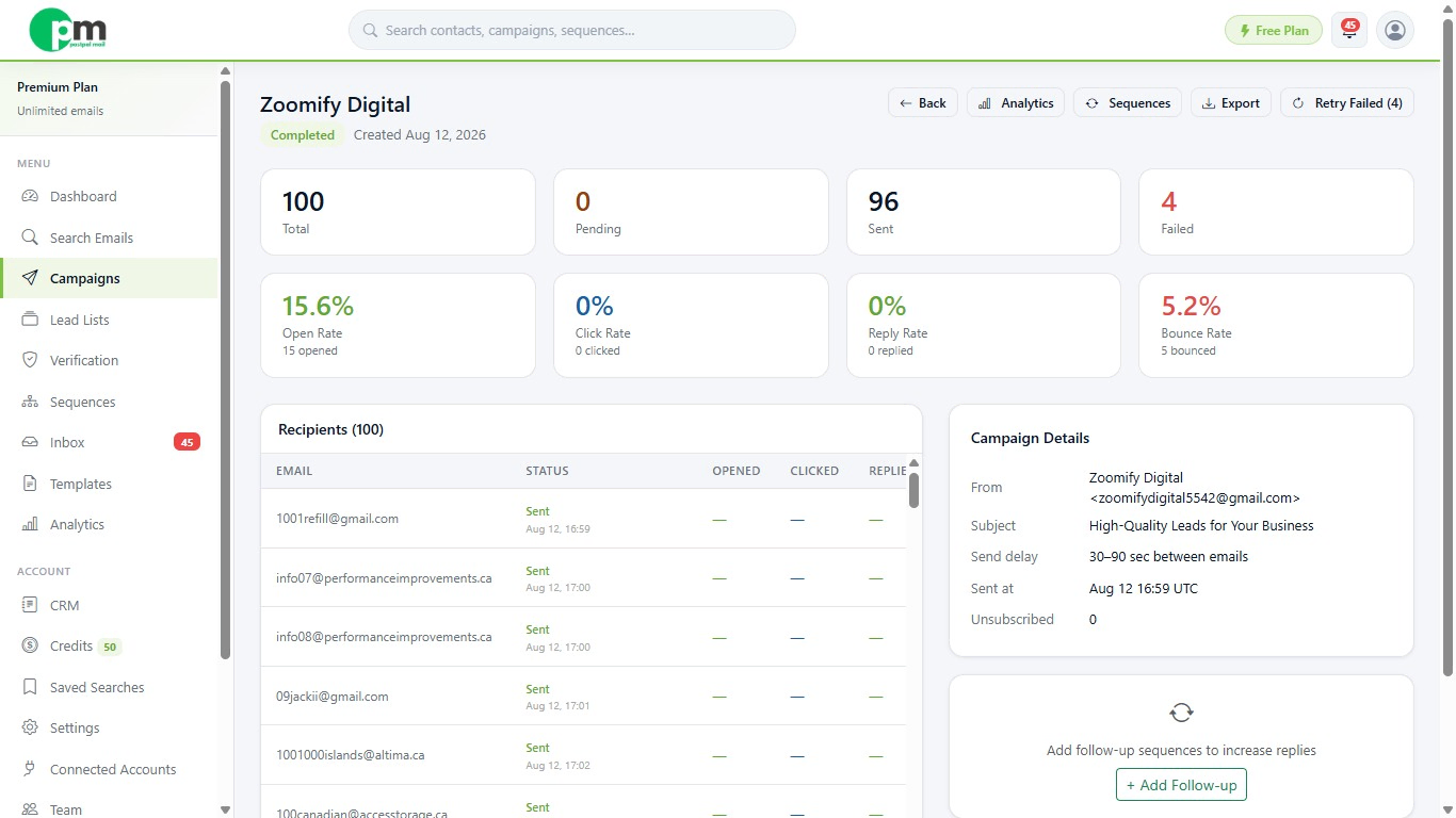PostPalMail – International Email Marketing Platform